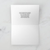 ターキッシュアンゴラ子猫グリーティングカード カード (内部)