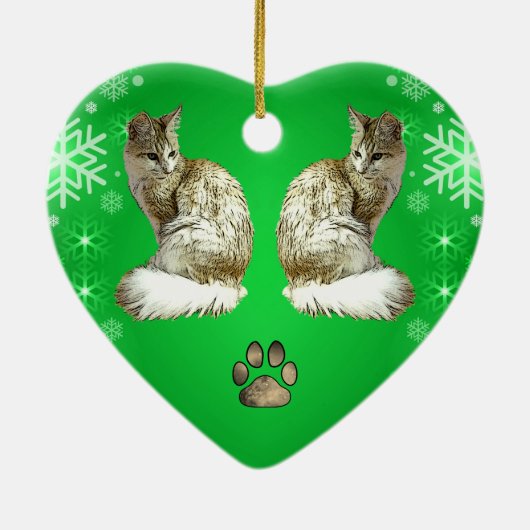 ターキッシュアンゴラ猫 セラミックオーナメント (裏面)