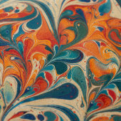 ターキッシュエブルウォーターマーブリングアート紙 ラッピングペーパーシート