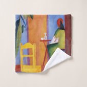 「ターキッシュカフェ」アートタオルセット バスタオルセット (ウォッシュタオル)