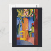 「ターキッシュカフェ」アートポストカード ポストカード (正面/裏面)