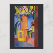 「ターキッシュカフェ」アートポストカード ポストカード (正面)