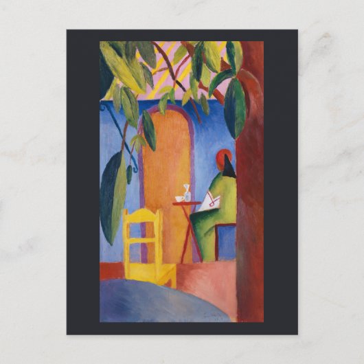 「ターキッシュカフェ」アートポストカード ポストカード (正面)