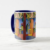 「ターキッシュカフェ」アートマグカップ マグカップ (正面左)