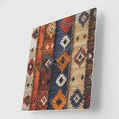 ターキッシュカーペット スクエア壁時計 (傾斜)