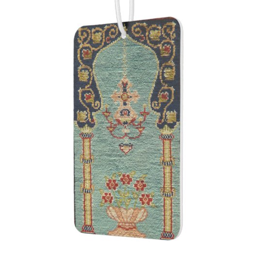 ターキッシュキリムカーペットラグアンティーク カーエアーフレッシュナー (左)