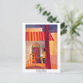 ターキッシュコーヒー(I)バイ威厳があるマッケ ポストカード (スタンド正面)