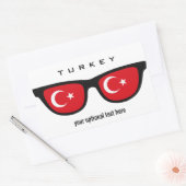 ターキッシュズカスタムステッカー 長方形シール (封筒)