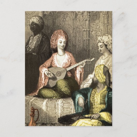 ターキッシュハーレム1 ポストカード (正面)