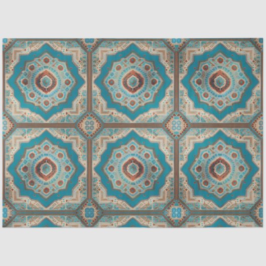 ターキッシュビューティフルオールドパターントレンディーコレクション 薄葉紙 (正面)