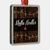 ターキッシュメリークリスマス、ムトゥルノラー メタルオーナメント (右)