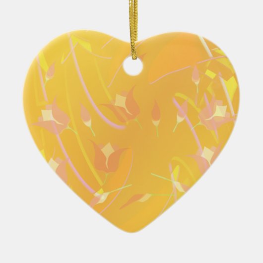 ターキッシュ ポピー セラミックオーナメント (正面)