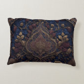 ターキッ華美クパターン装飾用クッション アクセントクッション (裏面)