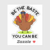 ターキーおもしろいパン シール (シート)