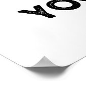 ターキーおもしろいパン ポスター (角)