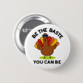 ターキーおもしろいパン 缶バッジ (正面&裏面)