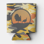 ターキーとカモ 缶クーラー (正面)