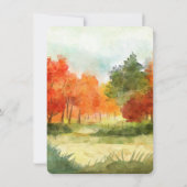 ターキーと感謝の祭典 ボヘミアンパーティーのお誘い 招待状 (裏面)