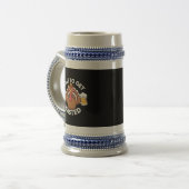 ターキーにバステッドだときだ！おかしなビールと感謝祭 ビールジョッキ (正面左)