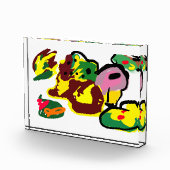 ターキーのペイント フォトブロック (右)