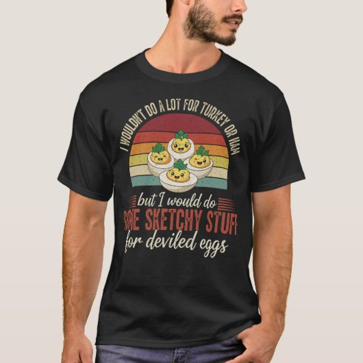 ターキーやハムのために大層なことはしないけど、 Tシャツ (正面)