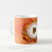 ターキーアンドオータムリース コーヒーマグカップ (正面左)