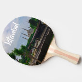 ターキーイスタンブールシティスケープ通り構造 卓球ラケット (横)