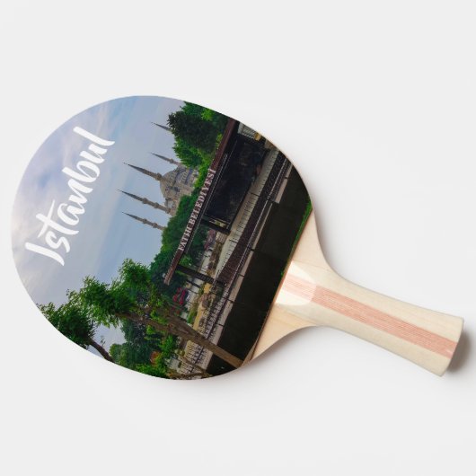 ターキーイスタンブールシティスケープ通り構造 卓球ラケット (横)