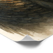 ターキーウォーターポートレートアート ポスター (角)