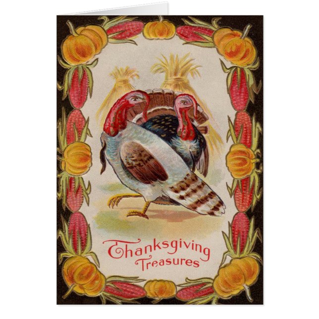 ターキーコーンショックストークパンプキンインディアンコーン (正面)