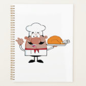 ターキーシェフスパイラルプランナー プランナー手帳 (正面)