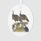 ターキーズイースタンワイルドファミリー オーナメント (正面)