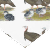 ターキーズイースタンワイルドファミリー テーブルクロス (アングル)