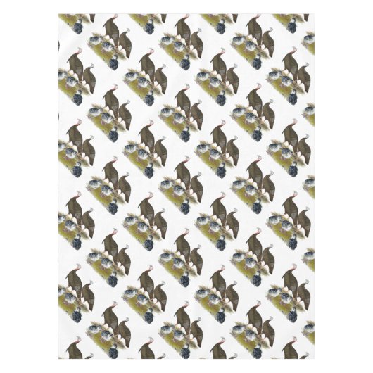 ターキーズイースタンワイルドファミリー テーブルクロス (正面)