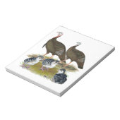 ターキーズイースタンワイルドファミリー ノートパッド (回転)