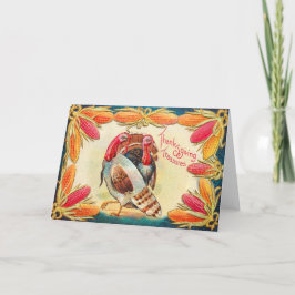 ターキーズスウィートコーンインディアンコーン食べ物を与え シーズンカード