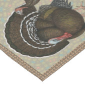 ターキーズスタンダードブロンズポートレート ショートテーブルランナー (コーナー)