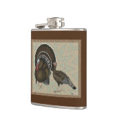 ターキーズスタンダードブロンズポートレート フラスク (左)
