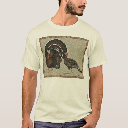 ターキーズスタンダードブロンズポートレート Tシャツ (正面)
