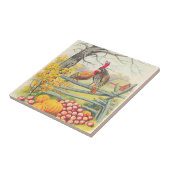 ターキーズファームパンプキンリンゴツリー紅葉 タイル (側面)