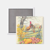 ターキーズファームパンプキンリンゴツリー紅葉 マグネット (正面/裏面)