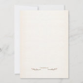 ターキーディナーインウォーター色招待状 招待状 (裏面)