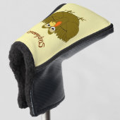 ターキーデザイン ゴルフヘッドカバー (3/4 正面)