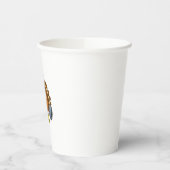 ターキーデッドリフトおもしろい感謝祭の日フィットネス魏 紙コップ (左)