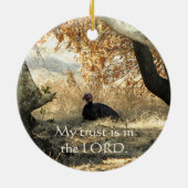 ターキーパラダイス詩篇オーナメント セラミックオーナメント (裏面)