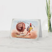 ターキービクトリアンクリスマスカード シーズンカード (正面)