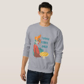 ターキービーブスオンリー紙プレート スウェットシャツ (正面フル)