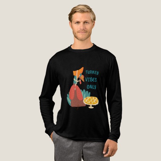 ターキービーブスオンリー紙プレート トライブレンドＴシャツ (正面全体)