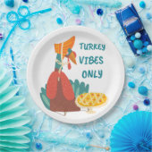 ターキービーブスオンリー紙プレート ペーパープレート (パーティー)