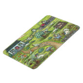 ターキーファームゴッブルゴッブルサンクスギビング磁石Lge マグネット (左側)